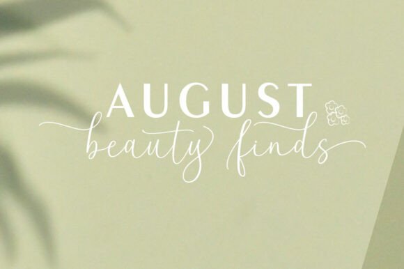 Blooming Garden Font preview 2