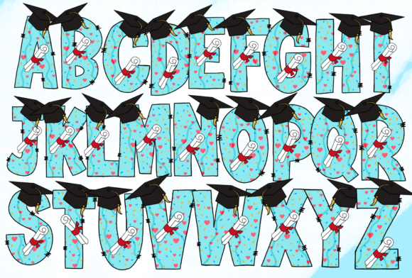 Congratulations Font preview 3