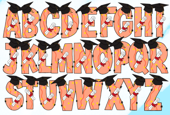 Congratulations Font preview 4