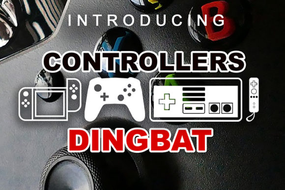 Controllers Font preview 3