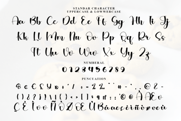 Cookies Font preview 4
