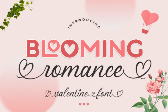 Blooming Romance Duo Font