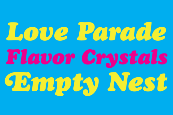 Cooper Black Pro Font preview 4