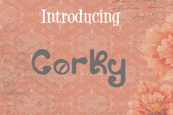Corky Font preview 4