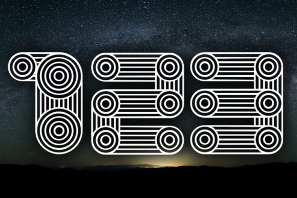 Cosmology Font preview 4