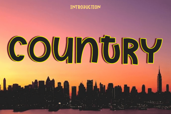 Country Font