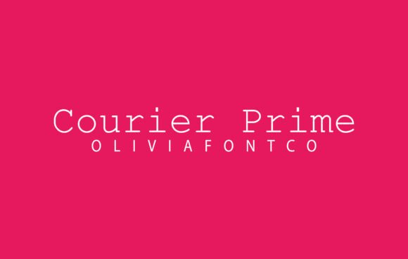 Courier Prime Font preview 2