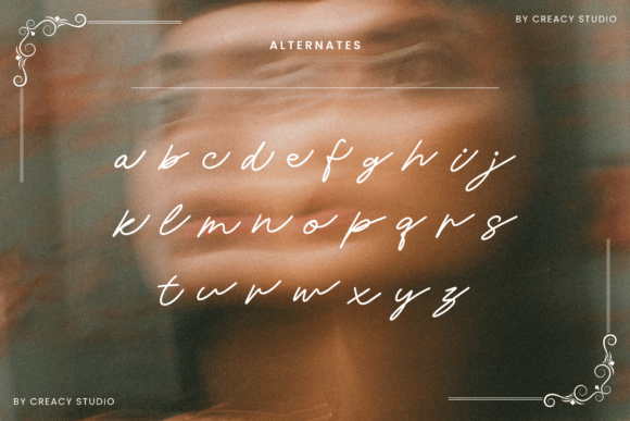 Couture Script Font preview 4