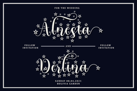 Blossom Font Font preview 4