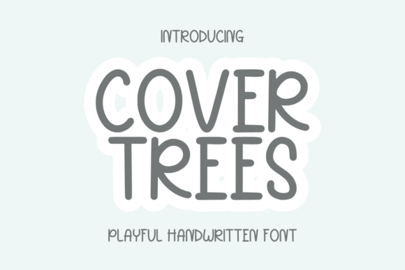 Cover Trees Font