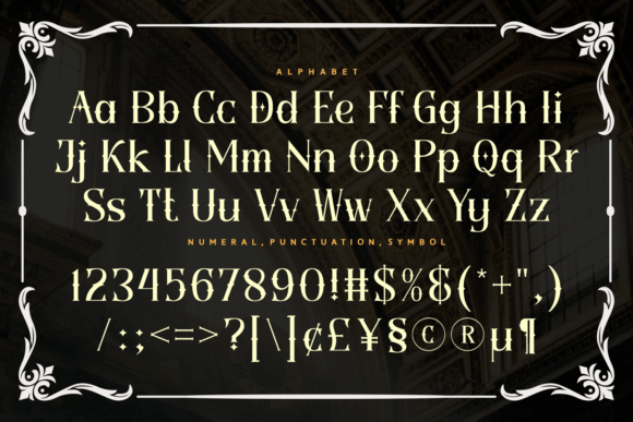 Black Dream Font preview 3