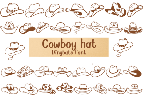 Cowboy Hat Font