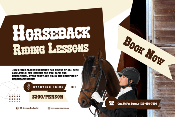 Cowboy Horse Font preview 3