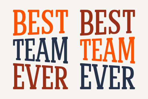 Cowboy Senior Font preview 3
