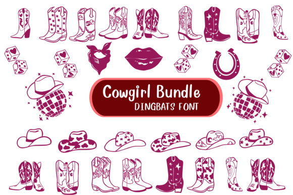 Cowgirl Bundle Font