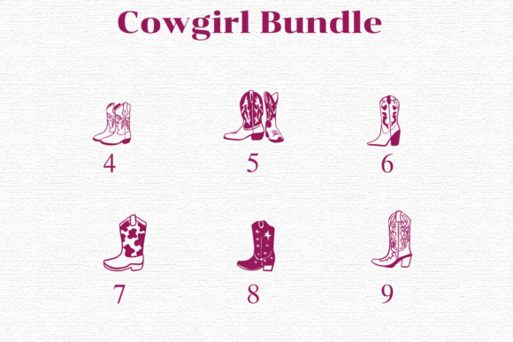 Cowgirl Bundle Font preview 4