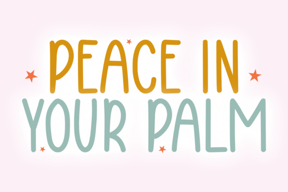 Cozy Hand Font preview 4
