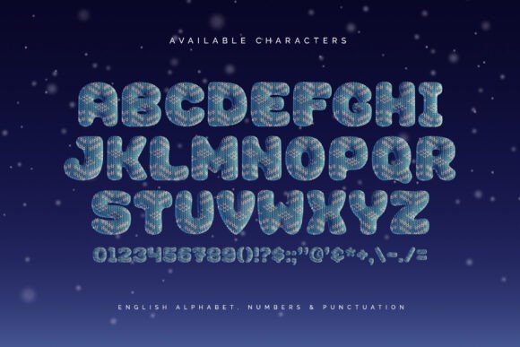 Cozy Winter Font preview 4