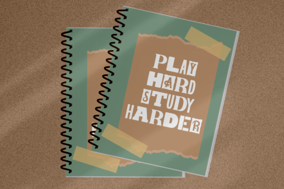 Crafter Pieces Font preview 4