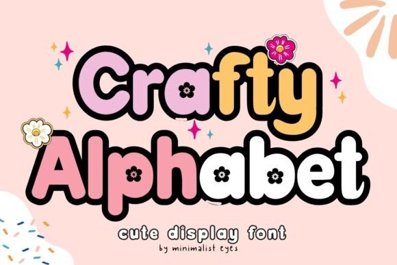 Crafty Alphabet Font