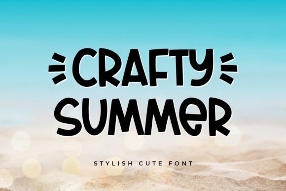 Crafty Summer Font