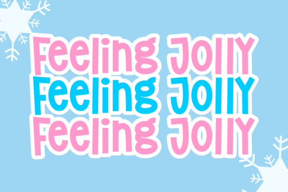 Crafty Winter Font preview 4