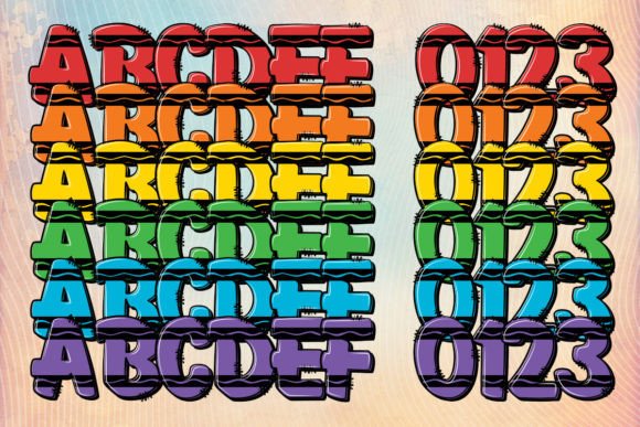 Crayon Font preview 4