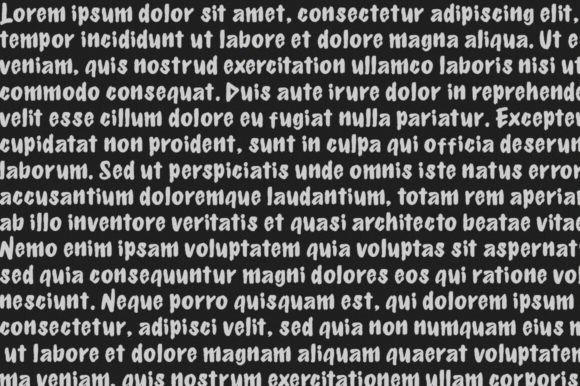 Crayon Font preview 8