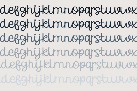 Cravings Font preview 3