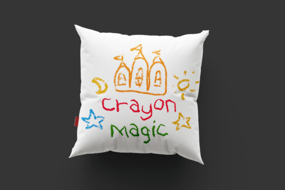 Crayon Fell Font preview 4