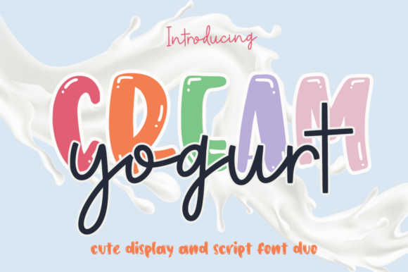 Cream Yogurt Font