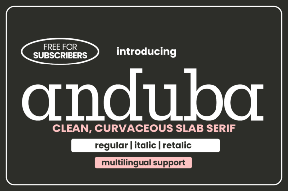 Anduba Font