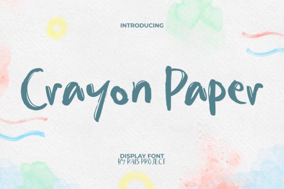 Crayon Paper Font