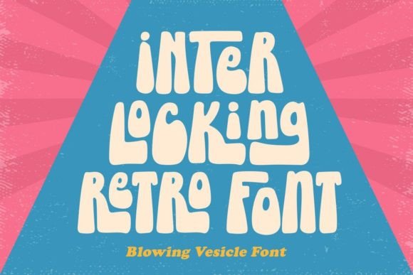 Blowing Vesicle Font preview 2