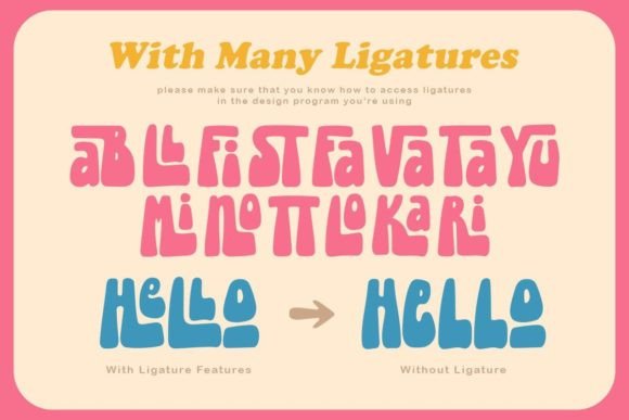 Blowing Vesicle Font preview 4