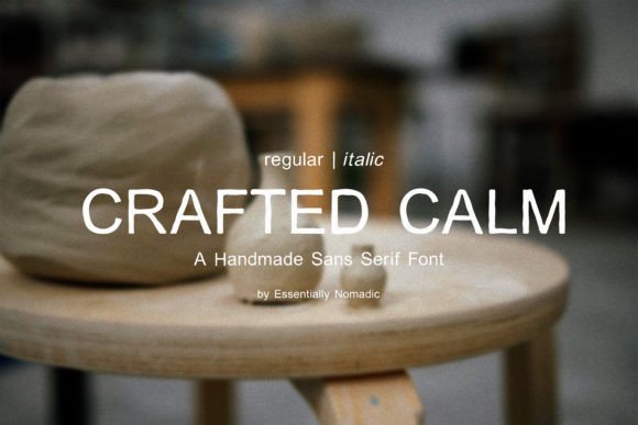Created Calm Font