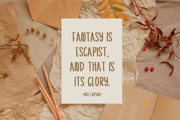 Creative Fantasy Font preview 4
