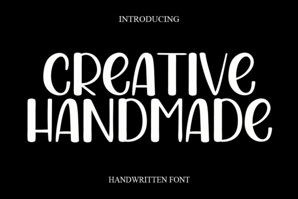 Creative Handmade Font