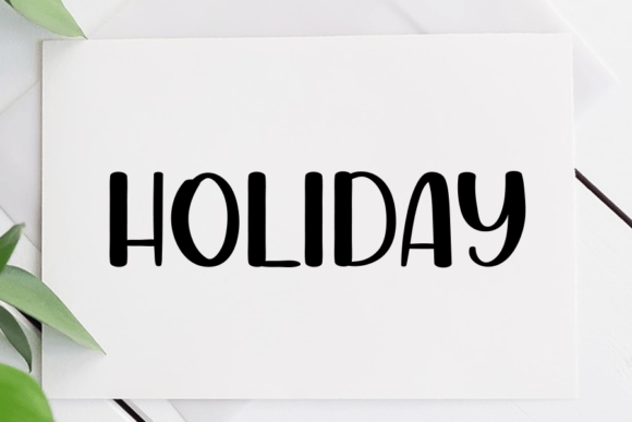 Creative Handmade Font preview 2