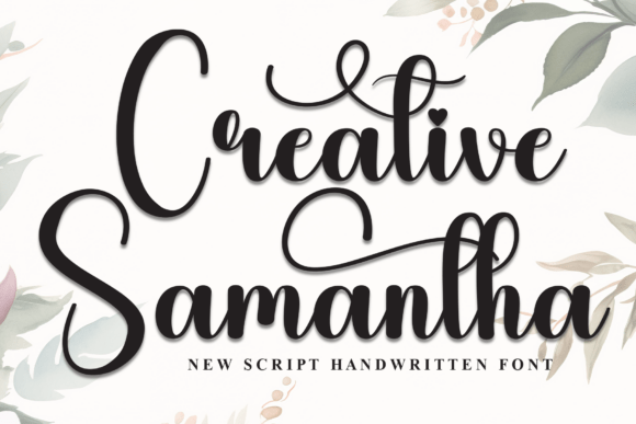 Creative Samantha Font