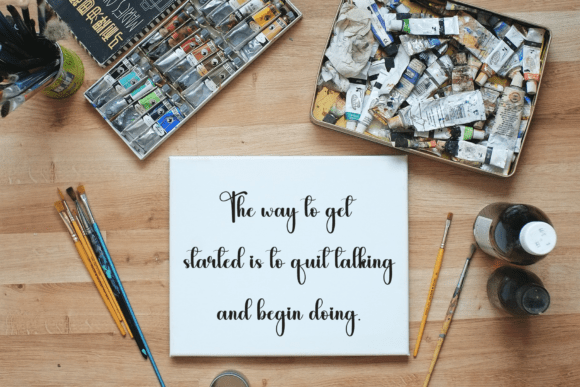 Creative Samantha Font preview 3
