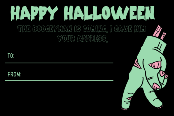 Creepy Spooky Font preview 4