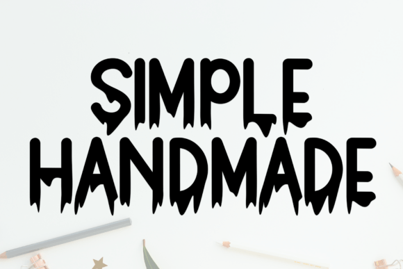 Creepy Curse Font preview 4