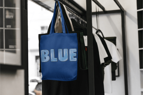 Blue Font preview 3