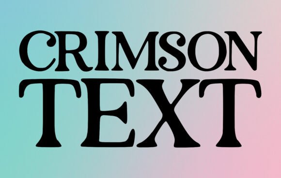 Crimson Text Font preview 2