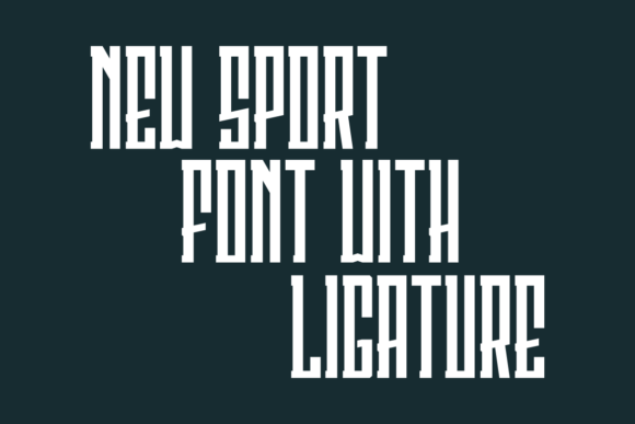 Crinacker Font preview 3