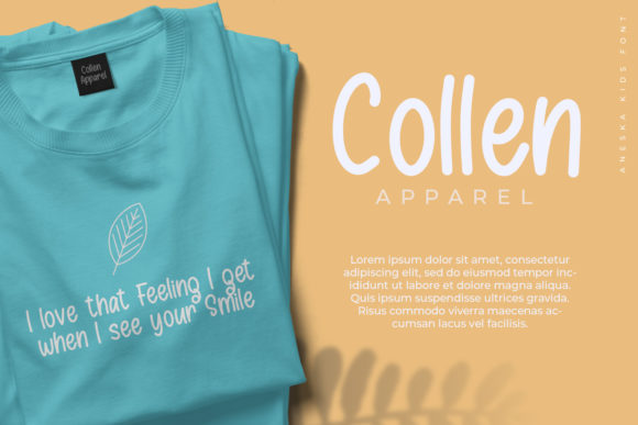 Aneska Kids Font preview 4