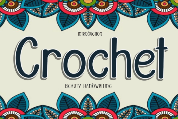 Crochet Font