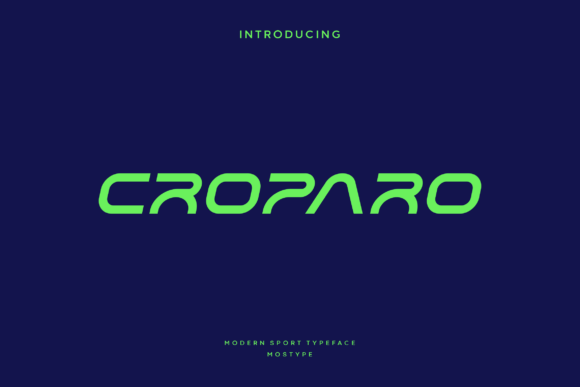 Croparo Font