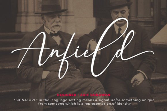 Anfield Font